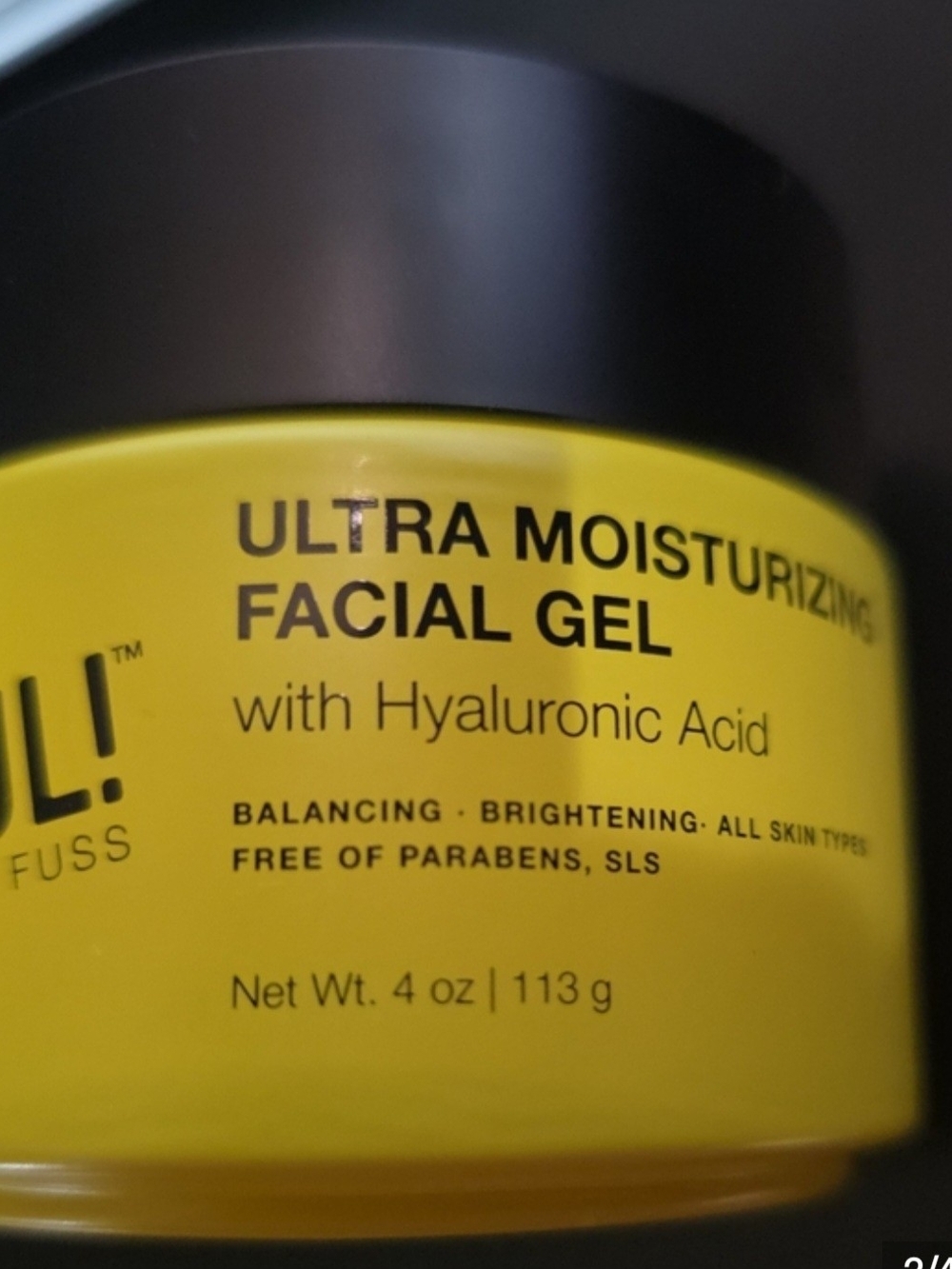Ultra Moisturizing Facial Gel with Hyaluronic Acid